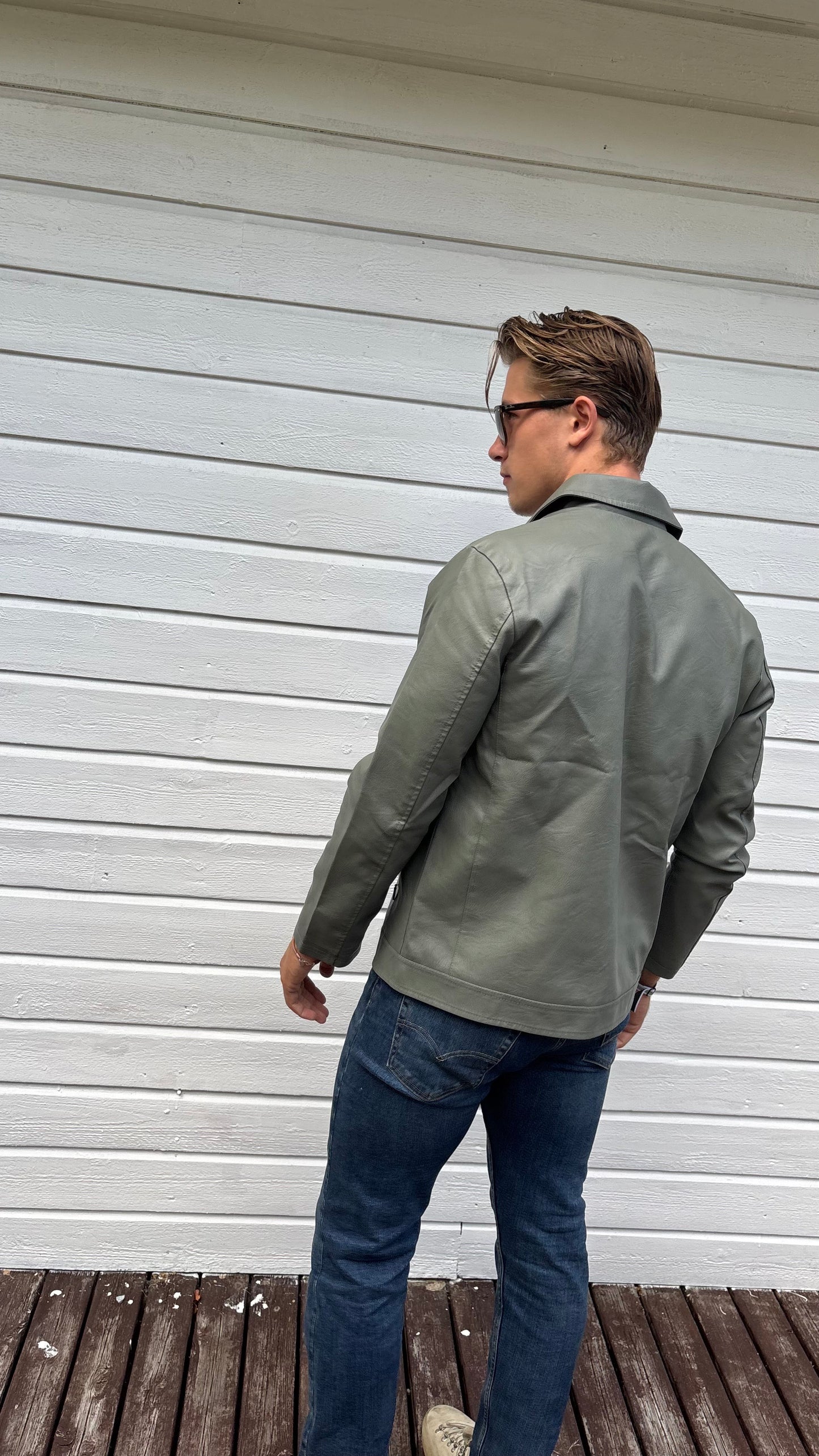 Limited edition jakke grønn