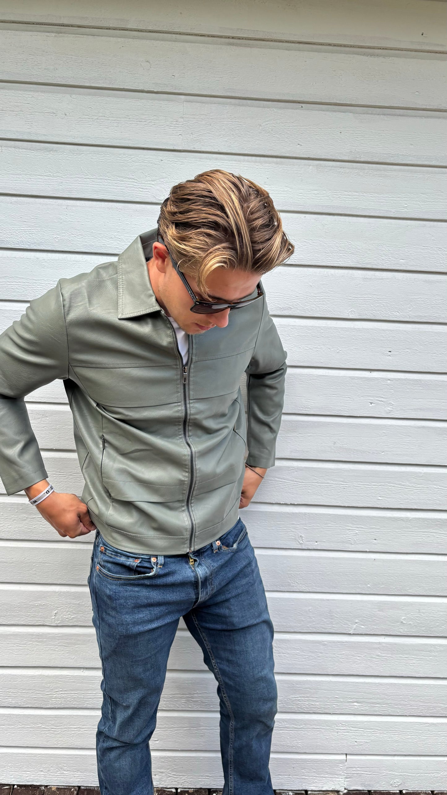 Limited edition jakke grønn