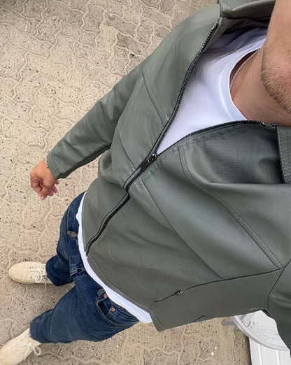 Overshirt – Olivengrønn