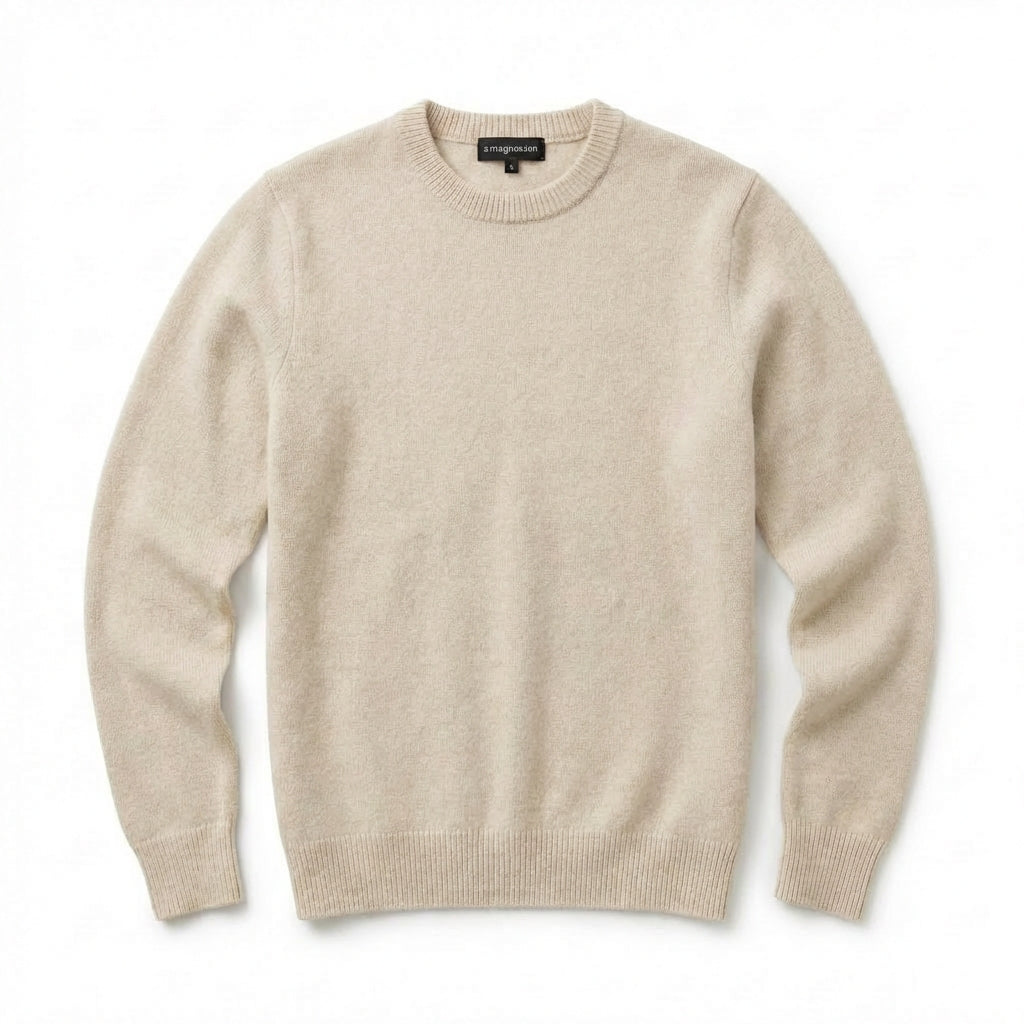 BEIGE / LYS CREWNECK