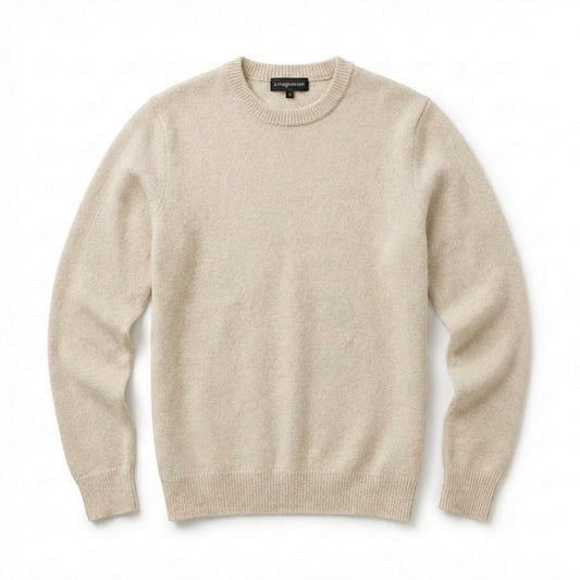 BEIGE / LYS CREWNECK